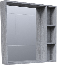 Grossman Мебель для ванной Фалькон 80 GR-3020 подвесная бетон – фотография-6